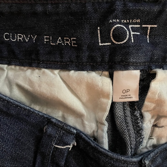 Loft jeans size 0P - Picture 5 of 5